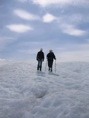 Glacier hiking
