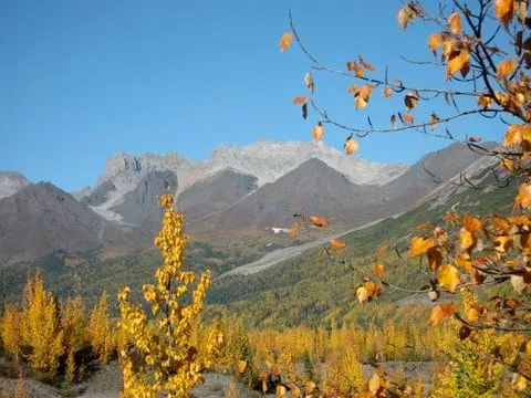 Rock Glacier in Fall